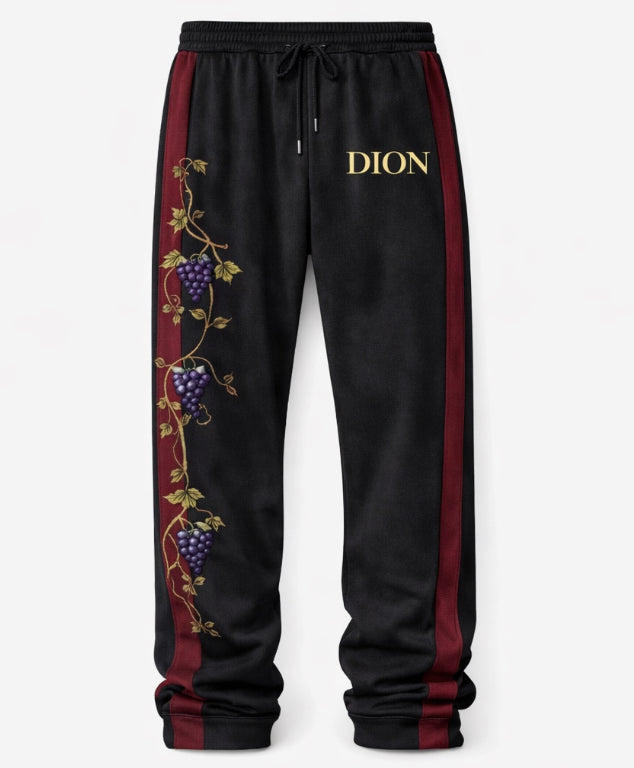 DION Renaissance Track Pants (Black)